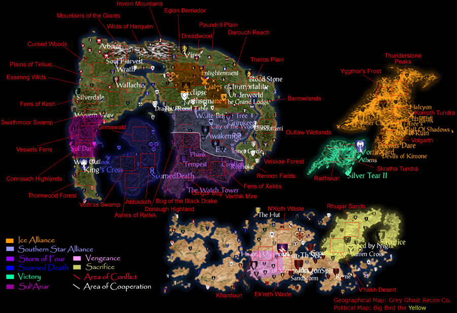 Land Claims Map
